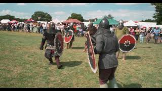 The Suffolk Military Show 2024  Sat Viking Skirmish feat Blodorn Englar [upl. by Kcerred325]