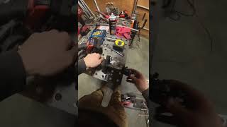 50 HP Power Wheels Steering Build automobile fabrication customfabrication [upl. by Lind]