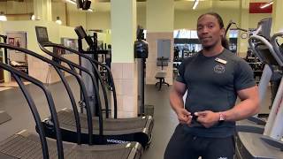 How To Use A Manual Woodway Curve Treadmill For Strength amp Endurance [upl. by Gualtiero]