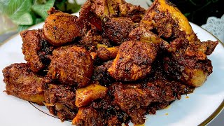 നല്ല നാടൻ ചിക്കൻ പൊരിച്ചത്  Easy Chicken Fry  Thani Nadan Kozhi Porichathu  kannur Kitchen [upl. by Silisav]