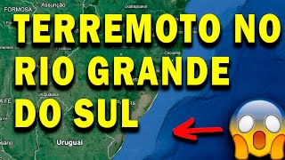 URGENTE TERREMOTO NO RIO GRANDE DO SUL TERREMOTO EM PELOTAS  RS  TERREMOTO NO BRASIL 2024 [upl. by Anez]