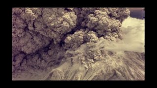 Mount St Helens in eruption May 18 1980 [upl. by Inafit909]