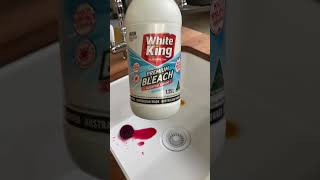 Are you worried a white fireclay sink will stain Watch to see what happens [upl. by Fendig225]