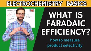 What is Faradaic efficiency The electrochemical metric for product selectivity Formula derivation [upl. by Dleifniw]