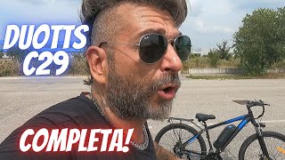 Camper Van Bici DUOTTS c29 Pedalata assistita [upl. by Hacim]