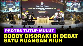 Bobby Disoraki di Debat Pilkada Sumut Bikin Satu Ruangan Riuh Protes Tutup Mulut [upl. by Woodcock]