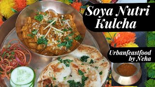 Soya Nutri Kulcha Recipe urbanfeastNeha [upl. by Ilrac]