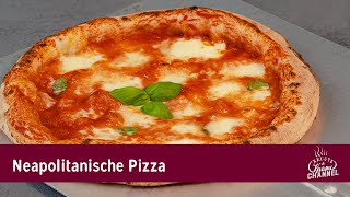 Pizzateig selber machen 🍕  original italienisches Pizza Rezept neapolitanischer Art für zu Hause [upl. by Ling497]