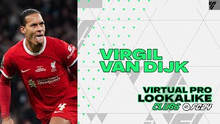 EAFC 24  HOW TO CREATE  VIRGIL VAN DIJK PRO CLUBS [upl. by Stillman290]