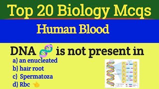 Human blood mcqs  human blood mcq  humam blood mcqs2024 [upl. by Teddi8]