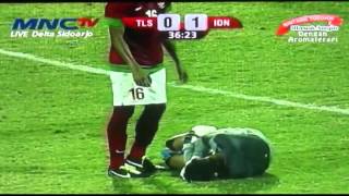 Full match Semi final AFF U19 Indonesia vs Timor Leste 20 20 Sept 2013 [upl. by Evelin]