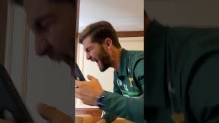 Hilarious Banter between Shaheen Afridi and Haris Rauf AsiaCup2023 Shorts [upl. by Ardena618]