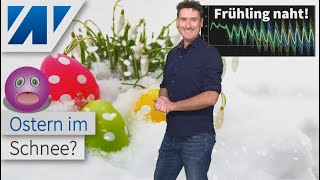 Kommen Schnee und Kälte jetzt erst an Ostern Sturmwarnung für Fastnacht Rosenmontag bis 17 °C [upl. by Ailb]