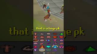 MY BIGGEST LOOT EVER ON RUNESCAPE shorts [upl. by Naired]