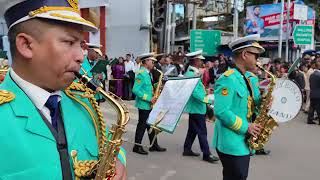 Eucharistic Procession 2024Don Bosco Band under the leadership of Sir EShangpliang [upl. by Yarvis]