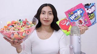 ASMRMaking a Big Candy Salad 🍭🍬💖 [upl. by Leay154]