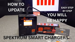 HOW TO UPDATE SPEKTRUM SMART CHARGER GET MORE FROM IT EASY STEP STEP EFLITE RC AIRPLANE HELICOPTER [upl. by Zaraf]