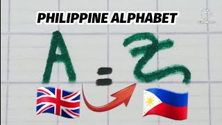 How to learn the Philippine Alphabet from A to Z  Phillipine Language [upl. by Festus]