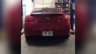 G37 hfc vs test pipes resonated 2step [upl. by Rhodes]