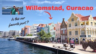 Beautiful Willemstad CURACAOHolland America Rotterdam [upl. by Henryson22]