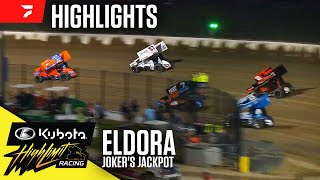 100000ToWin Jokers Jackpot  Kubota High Limit Racing at Eldora Speedway 71824  Highlights [upl. by Marella]