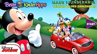 Micky Maus Wunderhaus Zahlenspaß deutsch  Lernspiel App für Kinder [upl. by Ikim]