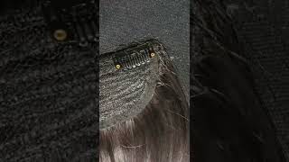 Hair bangs for girls meesho hairstyles hairextensions [upl. by Nrobyalc]