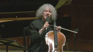 Steven Isserlis and Mishka Rushdie Momen  Beethoven Lecture Recital  Live from Wigmore Hall [upl. by Cressy319]