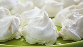 Meringues  Fat free easy to make [upl. by Aicyle264]