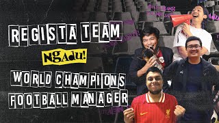 REGISTA NGADU TAKTIK  SIAPA LEBIH JAGO MAIN FOOTBALL MANAGER [upl. by Nanfa]