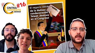 El negocio detrás de la dudosa condecoración a Yeison Jiménez en el Congreso  CONTRACORRIENTE 16 [upl. by Willner962]