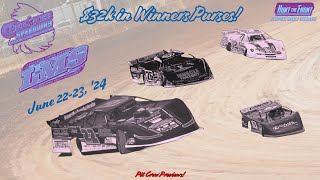 Hunting the Front at New Tracks Hunt the Front Super Dirt Series Pit Crew Previews [upl. by Dolphin334]