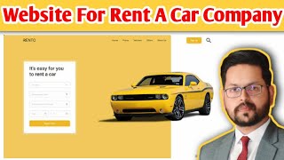 How To Make Car rental website Free without Coding  car rental website wordpress  Tech Trends [upl. by Sirdna]