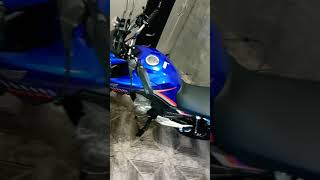 Minha primeira moto Titan 160 azul 2018 [upl. by Sewel]