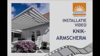 knikarmscherm installatie  Ambianceonline [upl. by Ellinger]