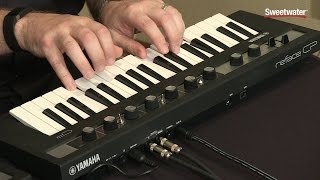 Yamaha Reface CP Synthesizer Demo by Sweetwater [upl. by Atteniuq438]