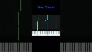 En chantant Michel Sardou Piano Tutorial pianoeasy pianofacile pianofacil shortspiano [upl. by Ashlen]