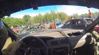 ChurubuscoNY Demolition Derby GoPro Heat 4 9122020 [upl. by Durst]