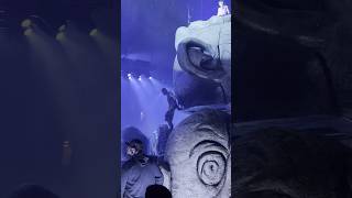 Travis Scott ALMOST falls off stage… [upl. by Jelena]