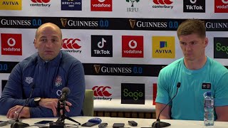 IREvENG Englands Steve Borthwick and Owen Farrell speak after 2916 defeat to Ireland [upl. by Jakoba689]