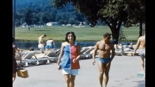 1959 Labor Day at The Nevele Country Club Resort in Wawarsing Catskills New York Vintage Footage [upl. by Marelda]