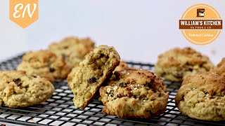 Levain Bakery Oatmeal Cookies Copycat Recipe  Williams Kitchen [upl. by Hastings]