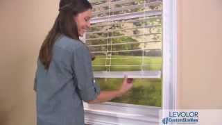 How To Install Levolor Cordless Blinds [upl. by Moretta]