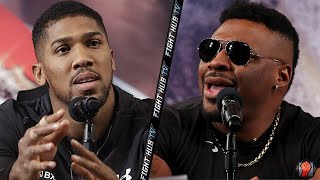 THE BACK amp FORTH ANTHONY JOSHUA VS JARRELL MILLER NEW YORK PRESS CONFERENCE FROM MSG [upl. by Nyrahtak]