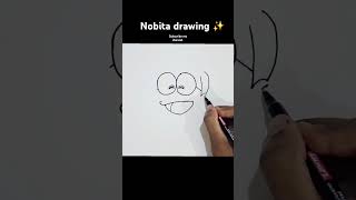 nobita drawing easynobitadrawing  visit my channel for full video ✏️ ✏️✏️ [upl. by Adabel]