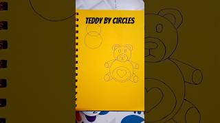 Easy way to draw a Teddy ytshortsdrawingviral [upl. by Elsie]