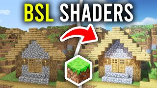 How To Install BSL Shaders In Minecraft  Full Guide [upl. by Ynamad]