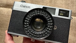 Пленочный фотоаппарат Canon Canonet [upl. by Aliehs]