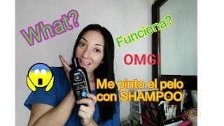 Me pinto el Pelo con SHAMPOO100natural Tinte Shampoo sin amoniaco ni peróxidoMelinaMakeup [upl. by Goerke]