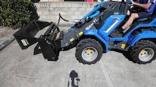 Multione 72 mini loader with 1200kg lifting capacity [upl. by Karlene191]